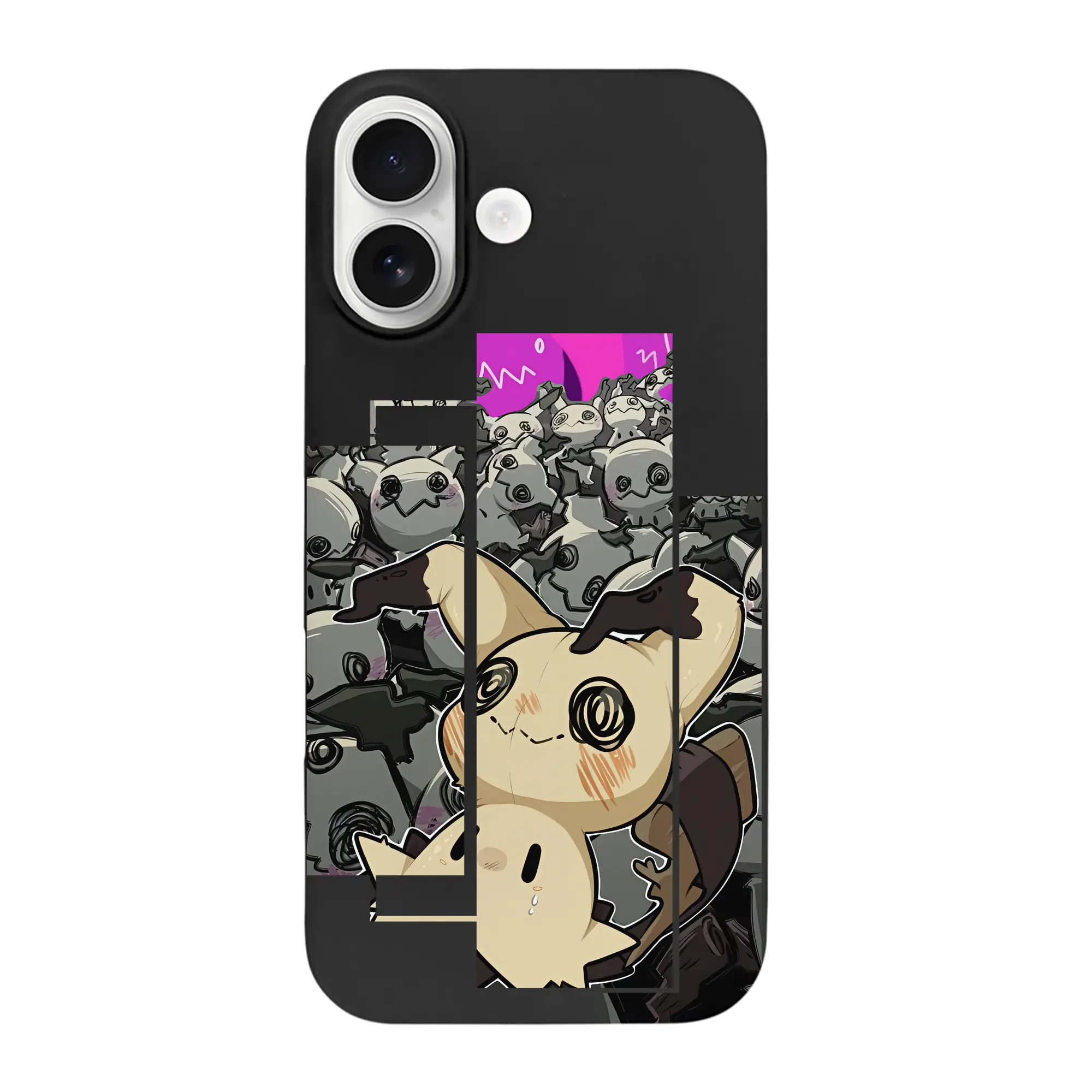 ポケモン グッズ,ミミッキュ - iPhone 17 シリーズ シリコンケース 薄型 耐衝撃 指紋防止 ソフトタッチカバー 精密フィット 傷防止 保護ケース iPhone 17/17 Air/17 Pro/17 Pro Max 対応